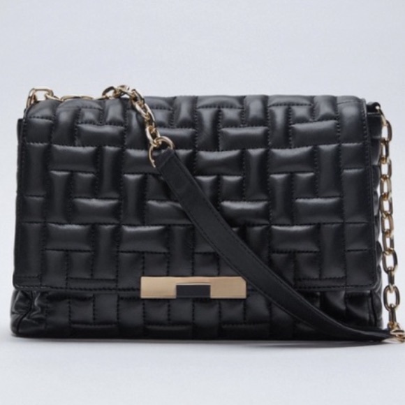 Zara Handbags - NWT Zara Leather Shoulder Bag
